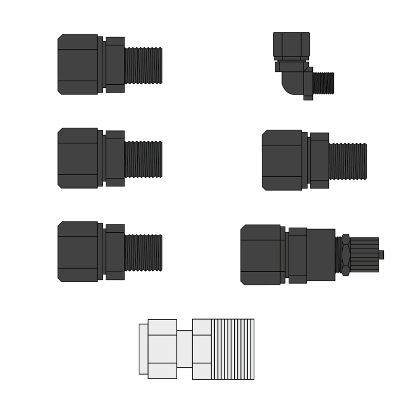 Compression Fittings & Tubes - FUWAYTAI Thailand