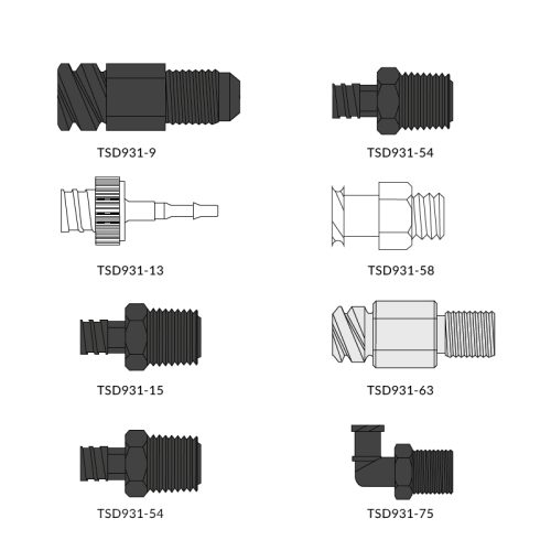 TSD 931 Series Luer Lock Fittings - FUWAYTAI Thailand